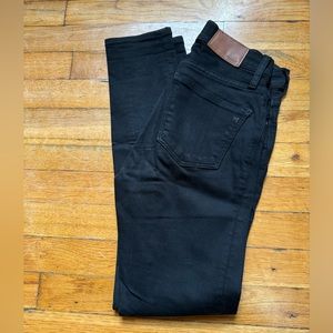 Black Madewell High Rise Skinny Jeans (24)